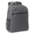 Stone Grey - Side - MidOcean Puter - Topper Plain RPET Laptop Backpack