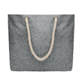 Black - Back - MidOcean Mare Cord Shopper Bag