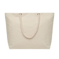 Beige - Back - MidOcean Mare Cord Shopper Bag