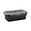 Black - Front - MidOcean Kolapso Silicone Collapsible Lunch Box