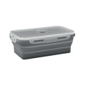 Stone Grey - Front - MidOcean Kolapso Silicone Collapsible Lunch Box