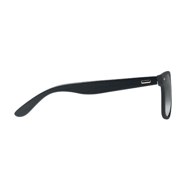 Shiny Silver - Back - MidOcean Rhodos Bamboo Sunglasses