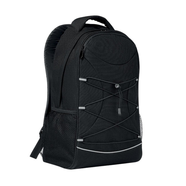 Black - Side - MidOcean Monte Lomo RPET Backpack