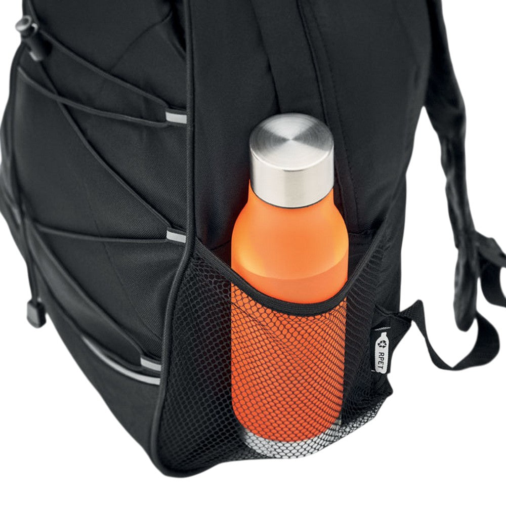 Black - Pack Shot - MidOcean Monte Lomo RPET Backpack