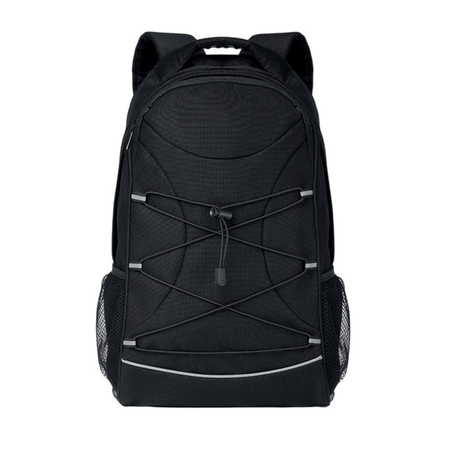 Black - Front - MidOcean Monte Lomo RPET Backpack