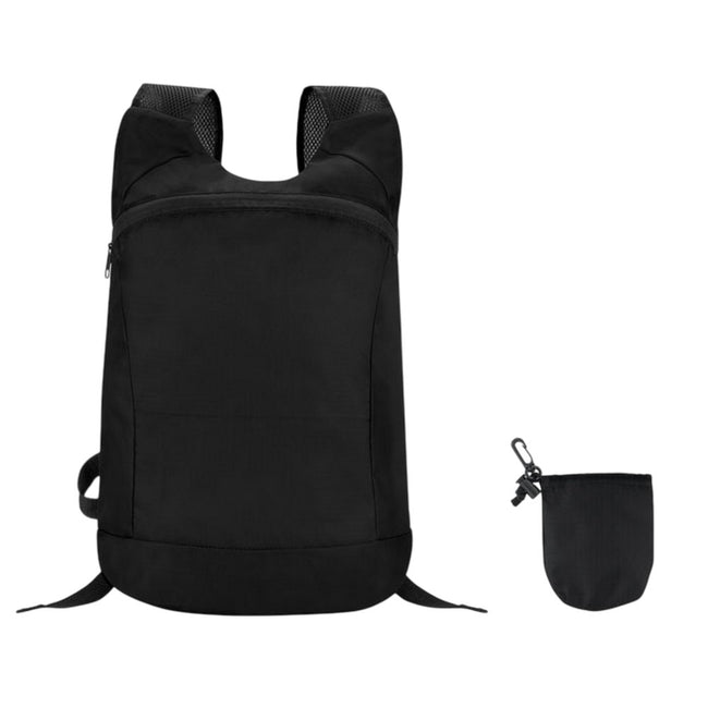 Black - Back - MidOcean Joggy Ripstop Sports Rucksack
