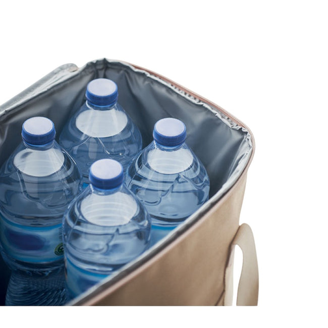 Beige - Side - MidOcean Kecil Cooler Bag
