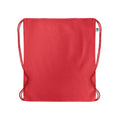Red - Back - MidOcean Yuki Organic Cotton Drawstring Bag