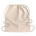 Beige - Side - MidOcean Yuki Organic Cotton Drawstring Bag