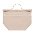 Beige - Back - MidOcean Recoba Recycled Cotton Cooler Bag