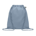 Baby Blue - Front - MidOcean Yuki Organic Cotton Drawstring Bag