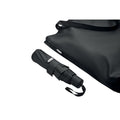 Black - Side - MidOcean Seattle RPET Folding Umbrella Set