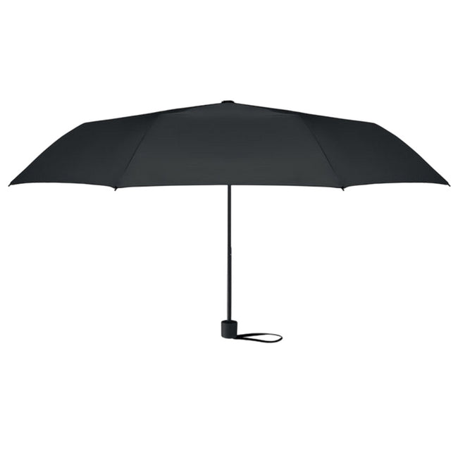 Black - Lifestyle - MidOcean Seattle RPET Folding Umbrella Set