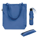 Royal Blue - Front - MidOcean Seattle RPET Folding Umbrella Set