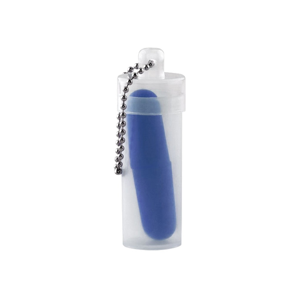 Blue - Back - MidOcean Buds To Go Tube Plastic Earplugs