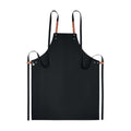 Black - Back - MidOcean Nagpur Colour Organic Cotton Apron