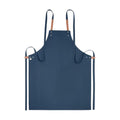 Blue - Back - MidOcean Nagpur Colour Organic Cotton Apron