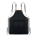 Black - Front - MidOcean Nagpur Colour Organic Cotton Apron
