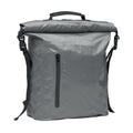 Stone Grey - Back - MidOcean Scubaroll RPET Waterproof 30L Backpack