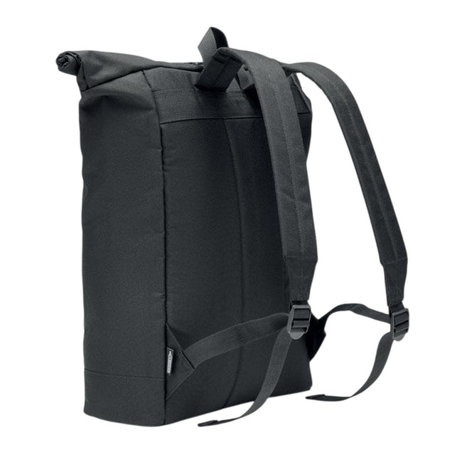 Black - Back - MidOcean Napa Roll Top RPET Backpack