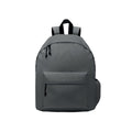 Stone Grey - Front - MidOcean Bapal+ RPET Polyester Backpack