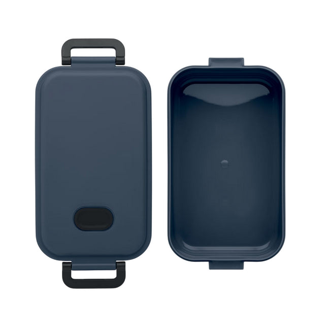 French Navy - Back - MidOcean Indus Polypropylene 800ml Lunch Box