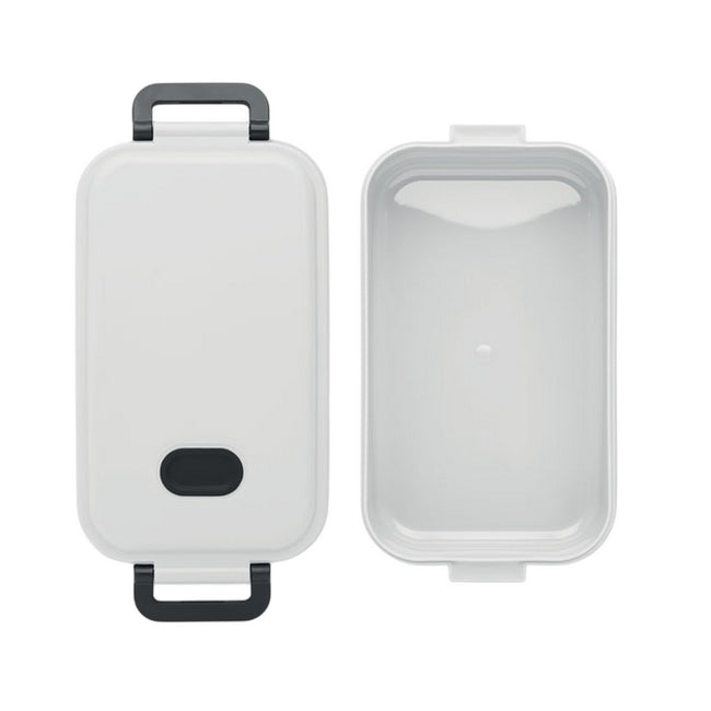 White - Back - MidOcean Indus Polypropylene 800ml Lunch Box