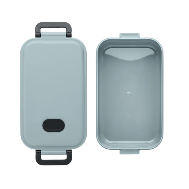 Grey - Side - MidOcean Indus Polypropylene 800ml Lunch Box
