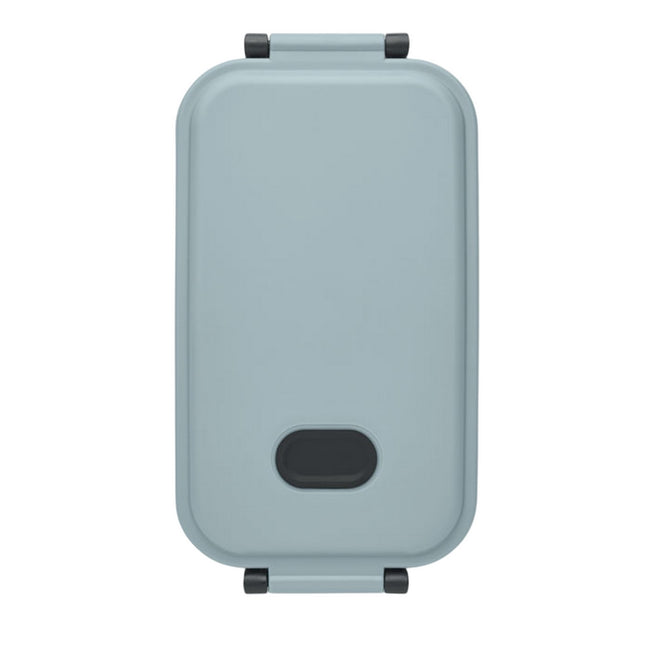 Grey - Back - MidOcean Indus Polypropylene 800ml Lunch Box