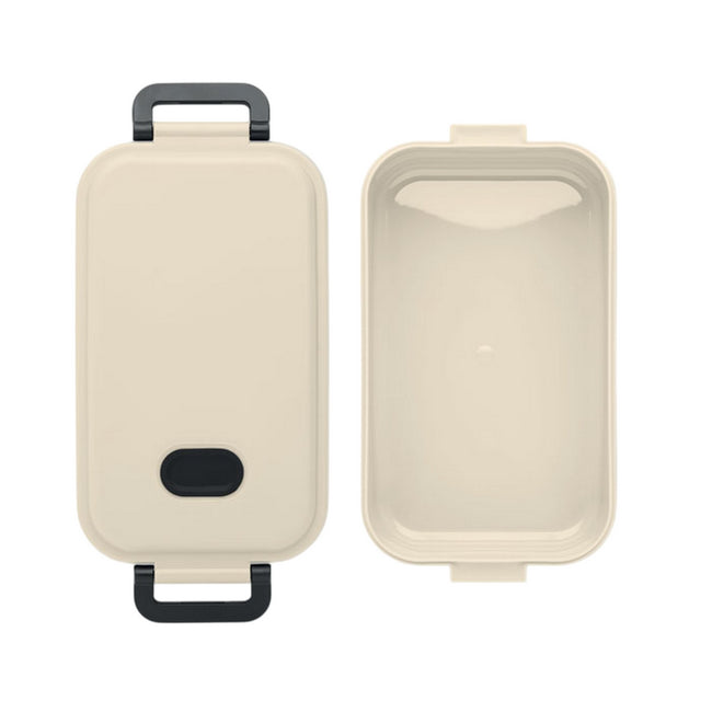 Beige - Side - MidOcean Indus Polypropylene 800ml Lunch Box