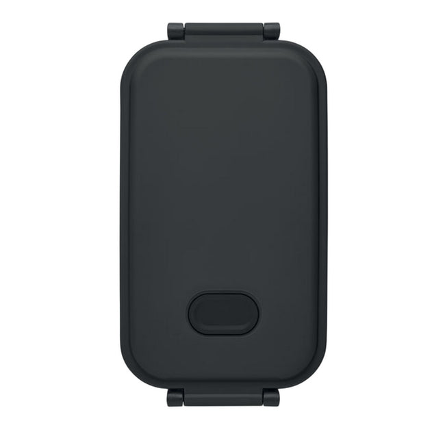 Black - Back - MidOcean Indus Polypropylene 800ml Lunch Box