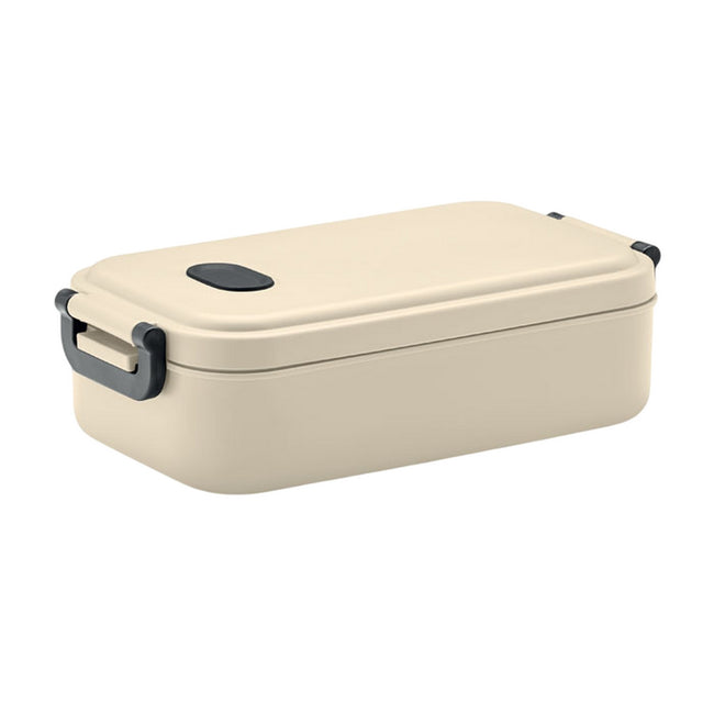 Beige - Front - MidOcean Indus Polypropylene 800ml Lunch Box