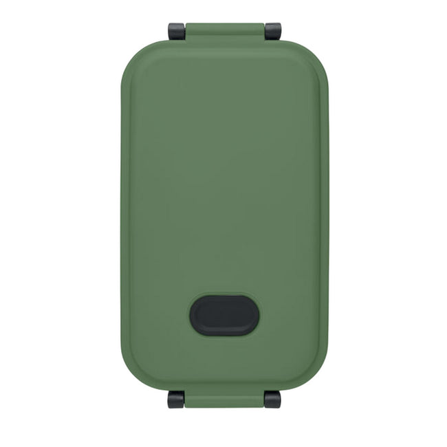 Dark Green - Back - MidOcean Indus Polypropylene 800ml Lunch Box