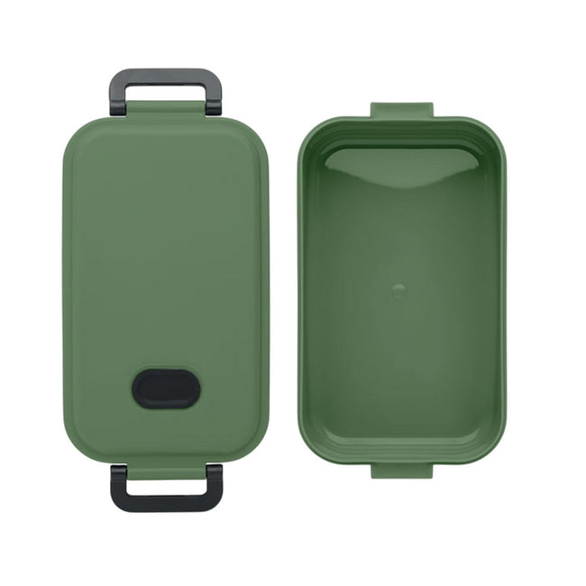 Dark Green - Side - MidOcean Indus Polypropylene 800ml Lunch Box