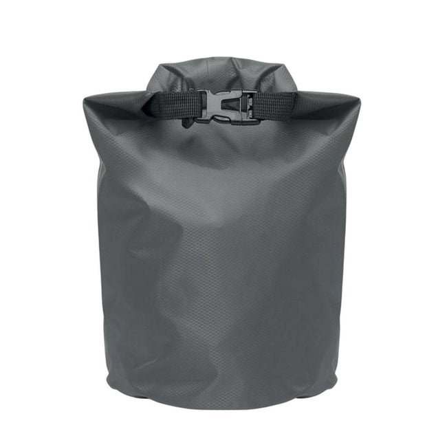 Stone Grey - Front - MidOcean Bolsaible+ RPET Waterproof 5L Bag