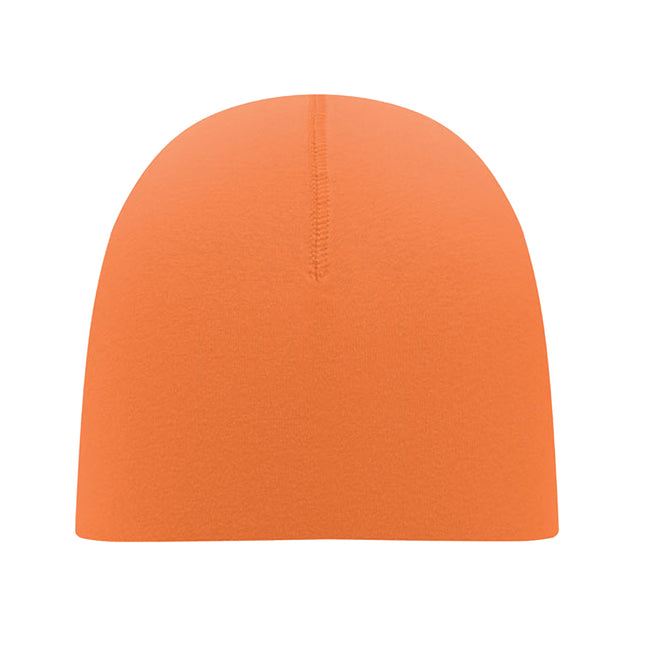 Orange - Front - MidOcean Lighty Cotton Blend Beanie