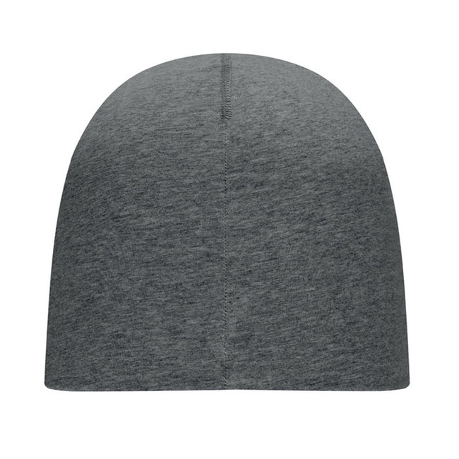 Stone Grey - Back - MidOcean Lighty Cotton Blend Beanie
