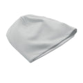 White - Side - MidOcean Lighty Cotton Blend Beanie