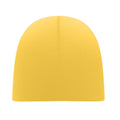 Yellow - Front - MidOcean Lighty Cotton Blend Beanie