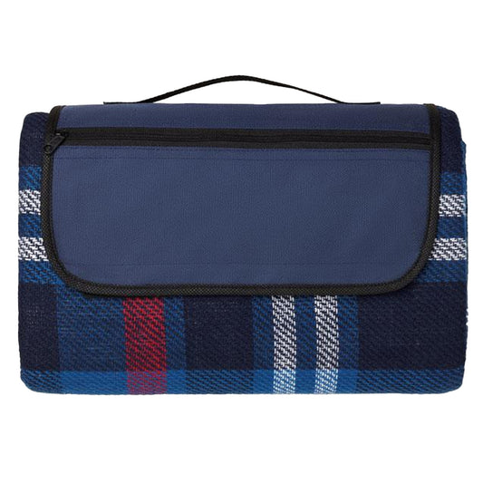 Blue - Front - MidOcean Central Park Picnic Blanket