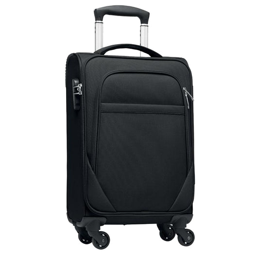 Black - Front - MidOcean Voyage RPET Trolley Bag