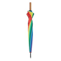 Multicoloured - Side - MidOcean Bowbrella Rainbow Stick Umbrella