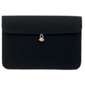 Black - Front - MidOcean Plain Bamboo Laptop Sleeve