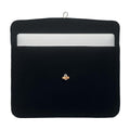 Black - Side - MidOcean Plain Bamboo Laptop Sleeve
