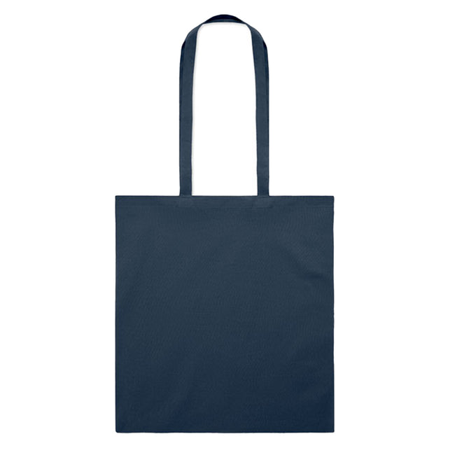 French Navy - Back - MidOcean Cottonel Colour + Cotton Shopper Bag