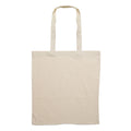 Beige - Back - MidOcean Cottonel Colour + Cotton Shopper Bag