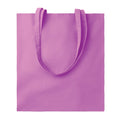 Violet - Front - MidOcean Cottonel Colour + Cotton Shopper Bag