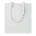White - Front - MidOcean Cottonel Colour + Cotton Shopper Bag