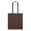 Chocolate - Back - MidOcean Cottonel Colour + Cotton Shopper Bag