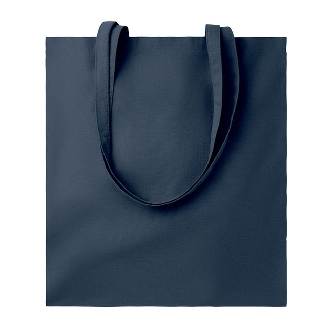 French Navy - Front - MidOcean Cottonel Colour + Cotton Shopper Bag